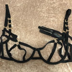 Victoria’s Secret Unlined Strappy Balconet Bra